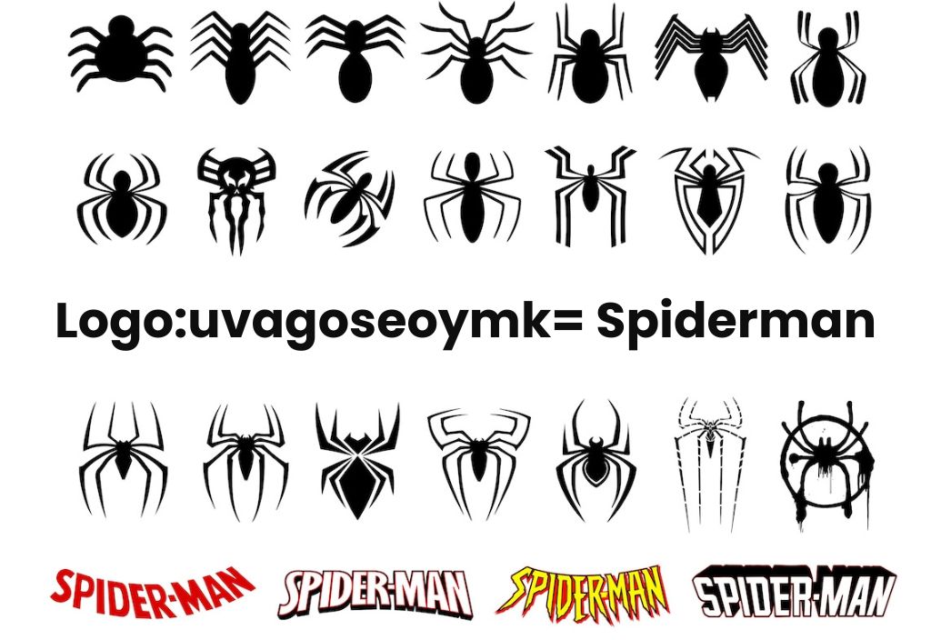 Evalution Of Spiderman Logo