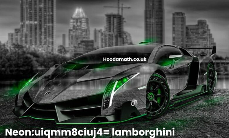 Neon:uiqmm8ciuj4= lamborghini