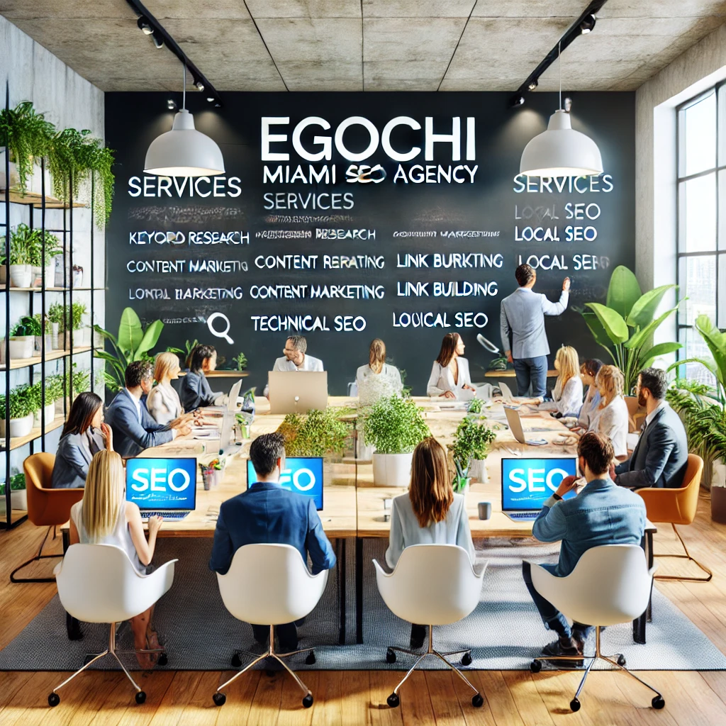 Services to be Offered by Egochi Miami SEO Agency