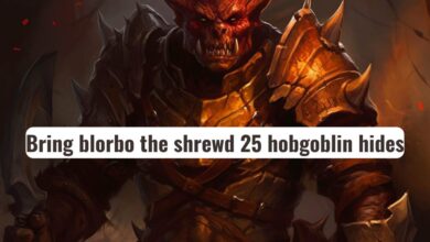 bring blorbo the shrewd 25 hobgoblin hides