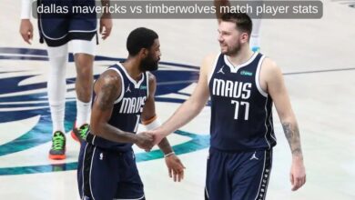 dallas mavericks vs timberwolves match player stats