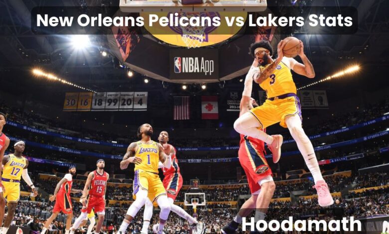 new orleans pelicans vs lakers stats, pelicans vs lakers game stats